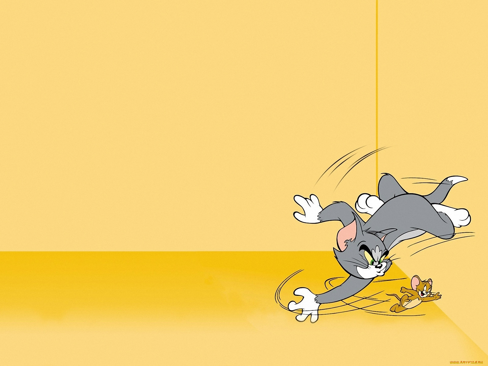 Обои Мультфильмы Tom And Jerry, обои для рабочего стола, фотографии  мультфильмы, tom, and, jerry, том, джерри, угол, кот, мышь Обои для  рабочего стола, скачать обои картинки заставки на рабочий стол.